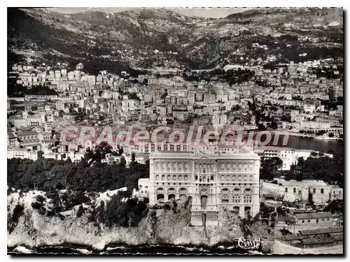 Cartes postales moderne Monaco Monte Carlo Vue Aerienne Du Musee