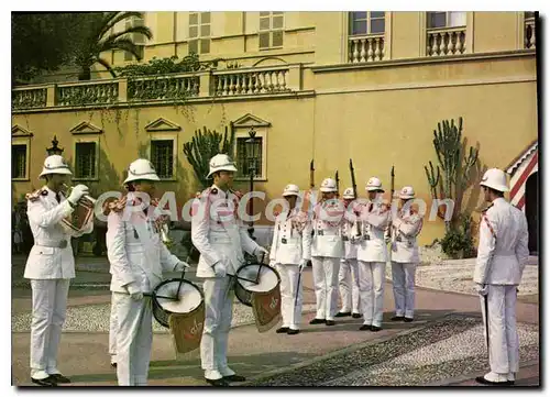 Cartes postales moderne Soleil De La Cote D'Azur Le Palais Monaco rel�ve de la garde tenue d'�t�