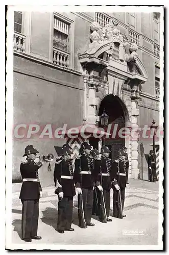 Cartes postales Monaco Principaute La Garde Princiere