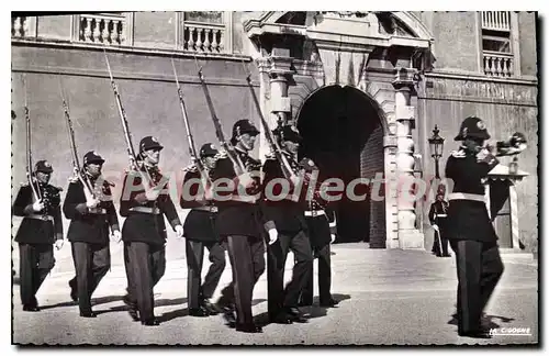 Cartes postales Monaco Principaute Les Carabiniers Du Prince