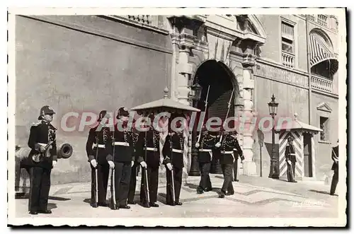 Cartes postales Monaco La Releve De La Garde