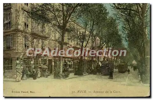 Cartes postales Nice Avenue De La Gare