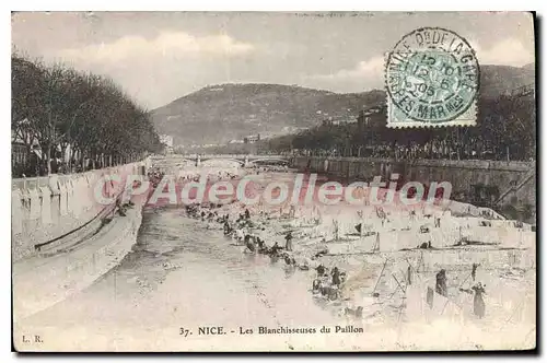 Cartes postales Nice Les Blanchisseuses Du Paillion