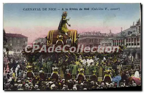 Cartes postales Nice Carnaval La Gloire De No�