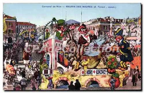 Cartes postales Nice Carnaval Maurin Des Maures