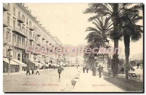 Cartes postales Nice Rue Massena