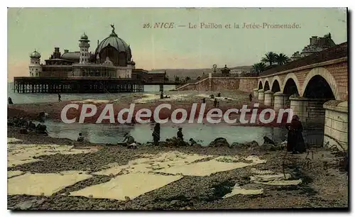 Cartes postales Nice Le Paillon Et La Jetee Promenade