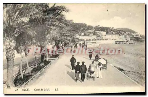 Cartes postales Nice Quai Du Midi