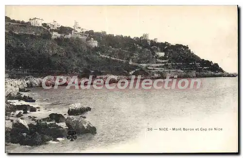 Cartes postales Nice Mont Boron Et Cap De Nice