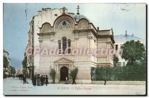 Cartes postales Nice Eglise Russe