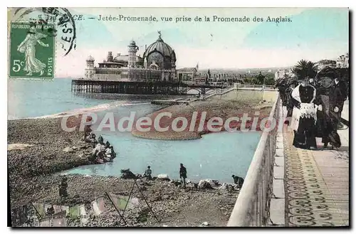 Cartes postales Nice Jetee Promenade Vue Prise De La promenade des anglais