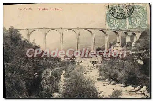 Cartes postales Nice Viaduc Du Loup