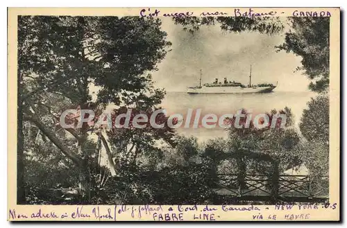 Cartes postales Nice bateau Santa Anna