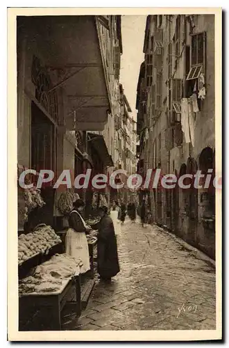 Cartes postales Nice La Rue Des Bouchers