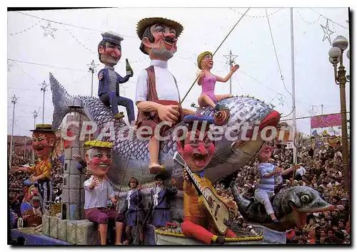 Cartes postales moderne Nice Carnaval Char Du Defile Carnavalesque