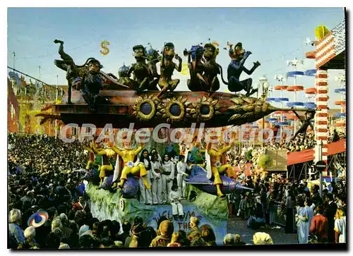 Cartes postales moderne Nice Carnaval XCII bienvenue sur la lune