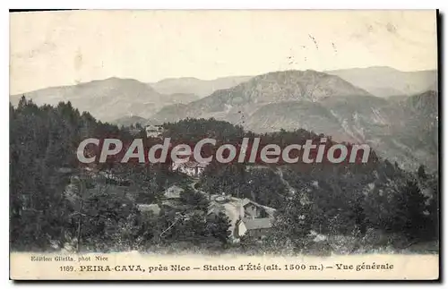 Cartes postales Peira Cava Pres Nice Station D'Ete Vue Generale