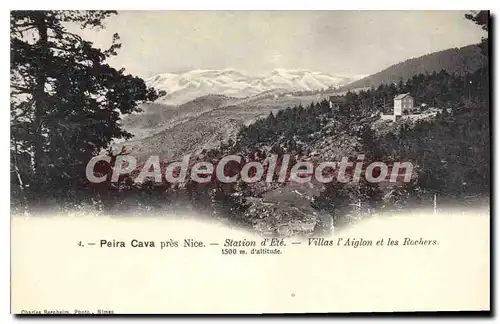 Ansichtskarte AK Peira Cava Villas Aiglon les Rochers