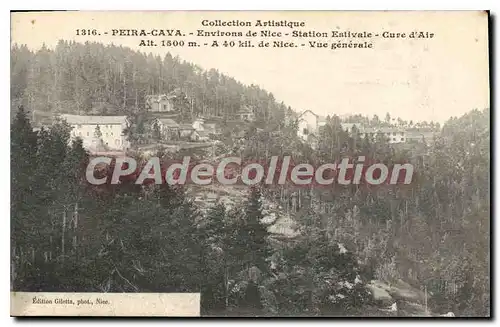 Cartes postales Peira Cava Vue Generale