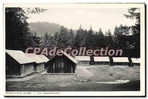 Cartes postales Peira Cava Les Cantonnements