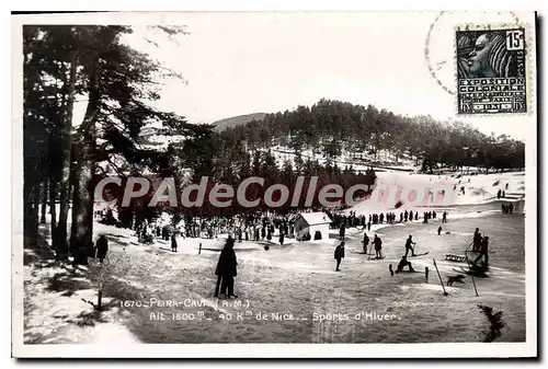 Cartes postales Peira Cava NIce Sports d'hiver