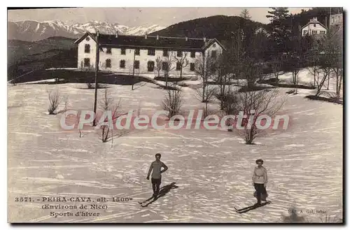 Cartes postales Peira Cava Sports D'Hiver ski