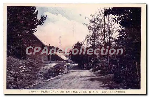 Cartes postales Peira Cava Route De I'Authion