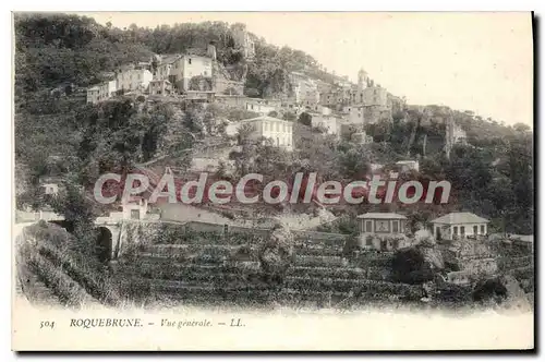 Cartes postales Roquebrune Vue Generale