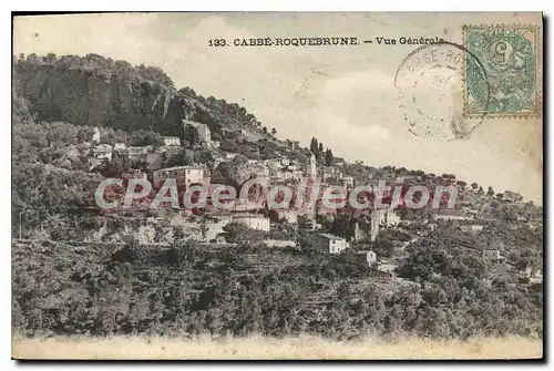 Ansichtskarte AK CABBE-Roquebrune Vue Generale