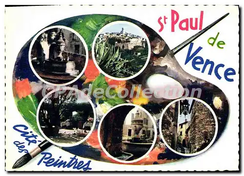 Cartes postales moderne SAINT-PAUL-de-VENCE cit� des peintres