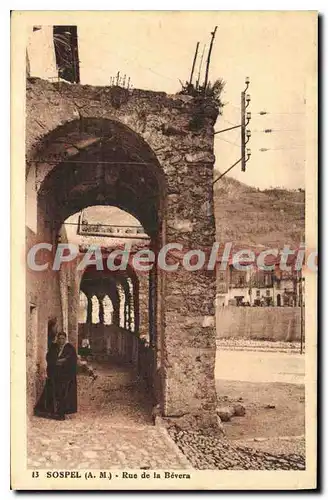 Cartes postales SOSPEL rue de la Bevera