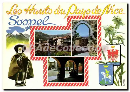 Cartes postales moderne SOSPEL vues diverses