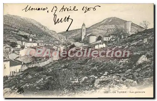 Cartes postales LA TURBIE vue g�n�rale