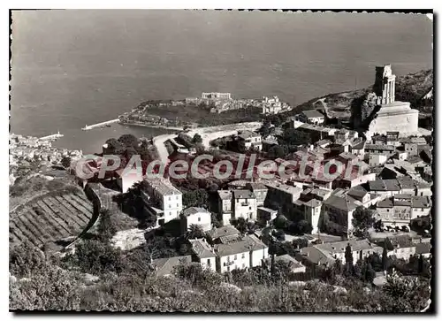 Cartes postales moderne LA TURBIE vue g�n�rale et vue sur Monaco
