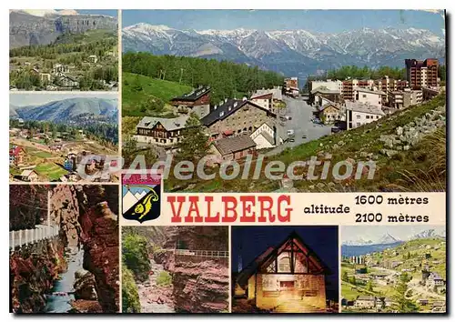 Cartes postales moderne VALBERG vue g�n�rale ch�lets