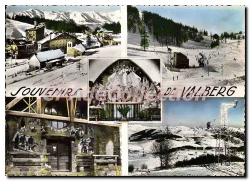 Cartes postales moderne VALBERG souvenirs