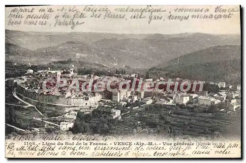 Cartes postales VENCE vue g�n�rale