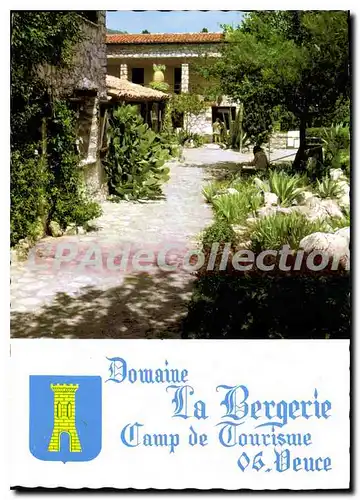 Cartes postales moderne VENCE la bergerie camp jardin