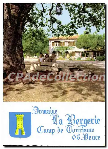 Cartes postales moderne VENCE la bergerie camp ch�ne