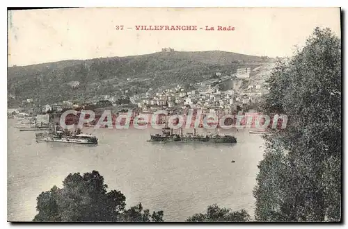 Cartes postales VILLEFRANCHE-sur-MER la rade