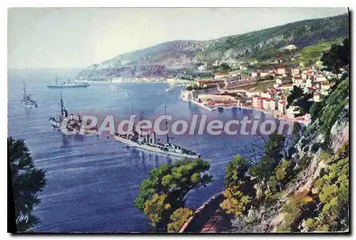 Cartes postales VILLEFRANCHE-sur-MER la ville et la rade