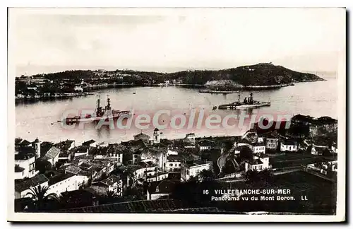 Ansichtskarte AK VILLEFRANCHE-sur-MER panorama vu du Mont Boron