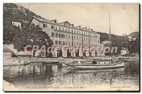 Cartes postales VILLEFRANCHE-sur-MER caserne de la Darse