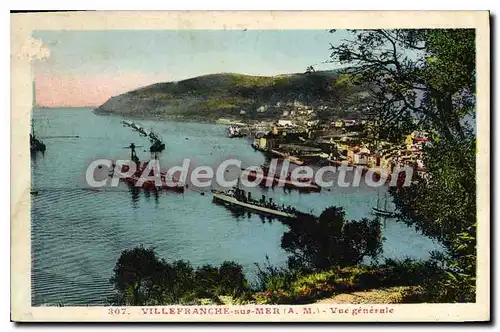 Cartes postales VILLEFRANCHE-sur-MER vue g�n�rale