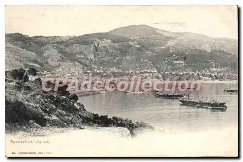 Cartes postales VILLEFRANCHE-sur-MER la rade