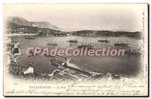 Cartes postales VILLEFRANCHE-sur-MER la rade