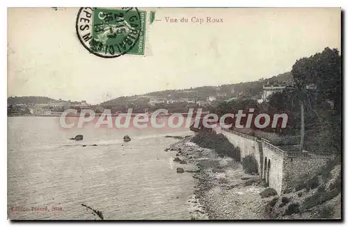 Cartes postales vue du cap Roux