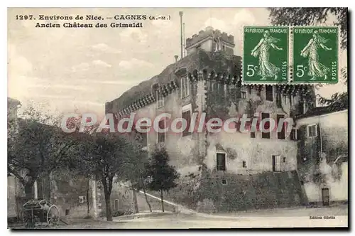 Cartes postales CAGNES-sur-MER ancien ch�teau des Grimaldi