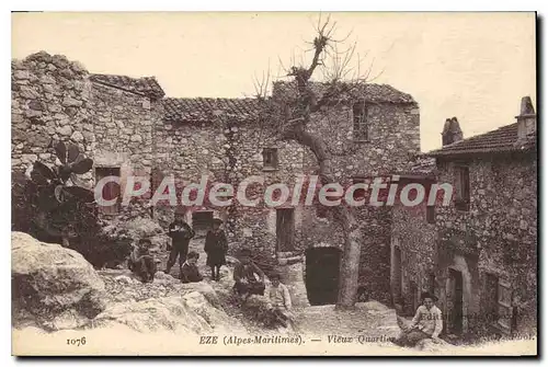 Cartes postales EZE vieux quartier