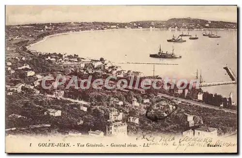 Cartes postales GOLFE JUAN vue g�n�rale